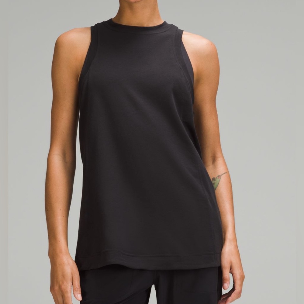 NWT Lululemon Long Cotton Crewneck Tank Top